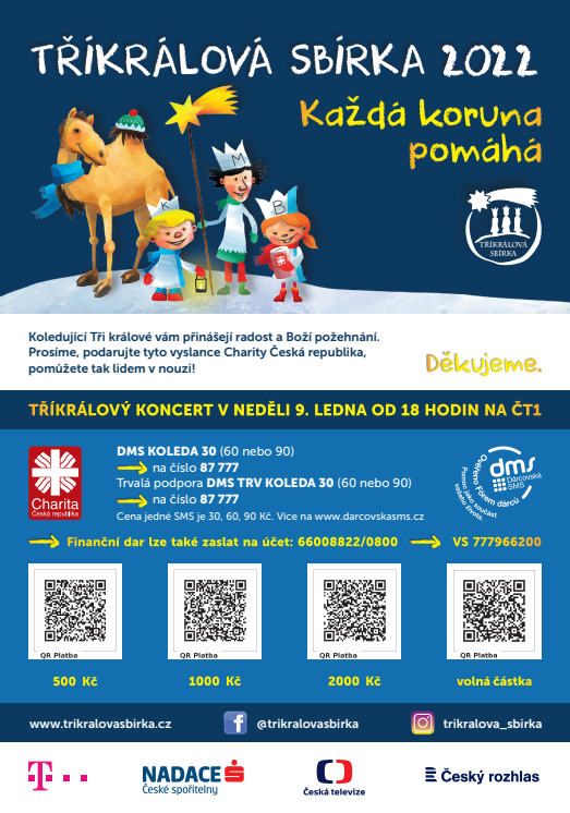 Tříkrálová sbírka 2022 A4
